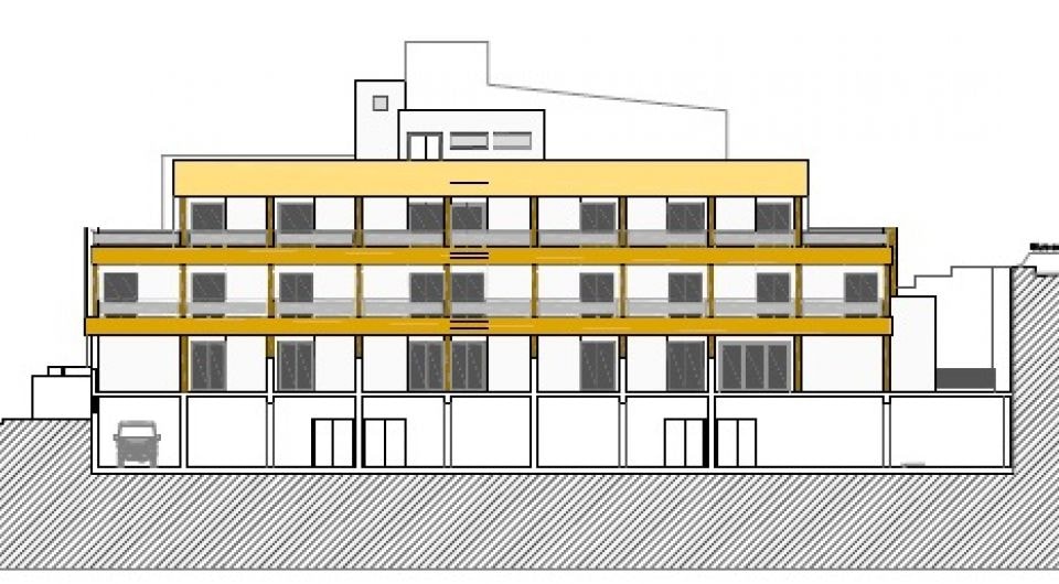 plot of land with approved project to build a Hostel in Ferragudo, Algarve