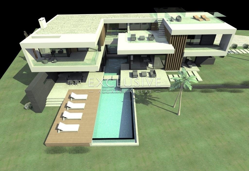 Luxury 4 bedroom modern villa in Carvoeiro centre - West Algarve