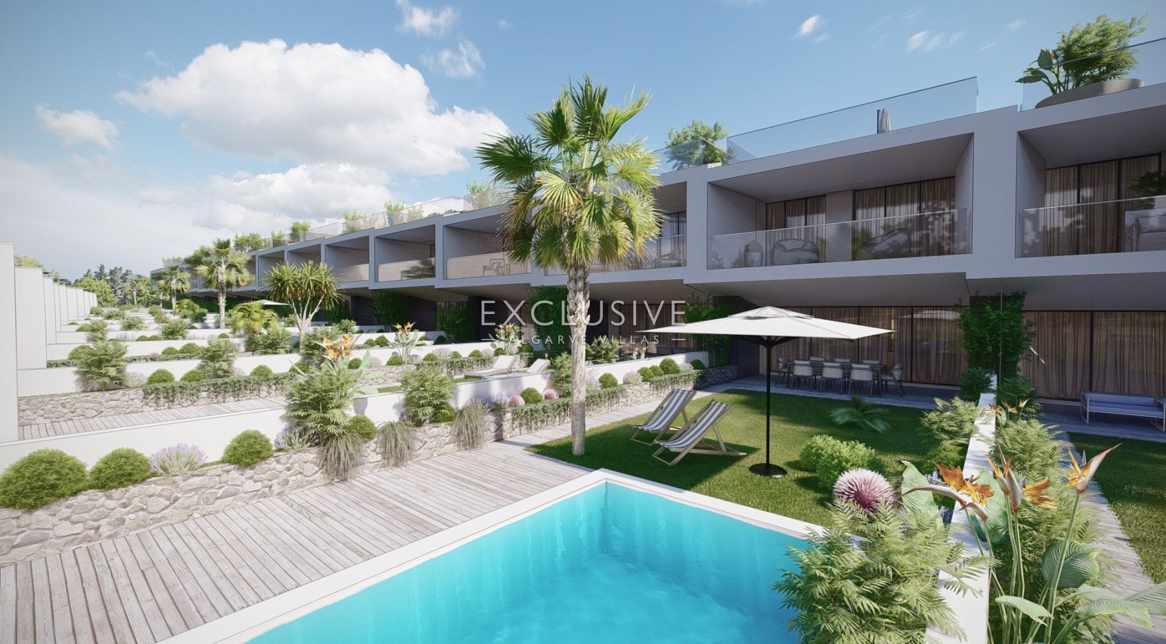 Large plot for construction in a quiet area of Almancil, near golf resorts, Algarve