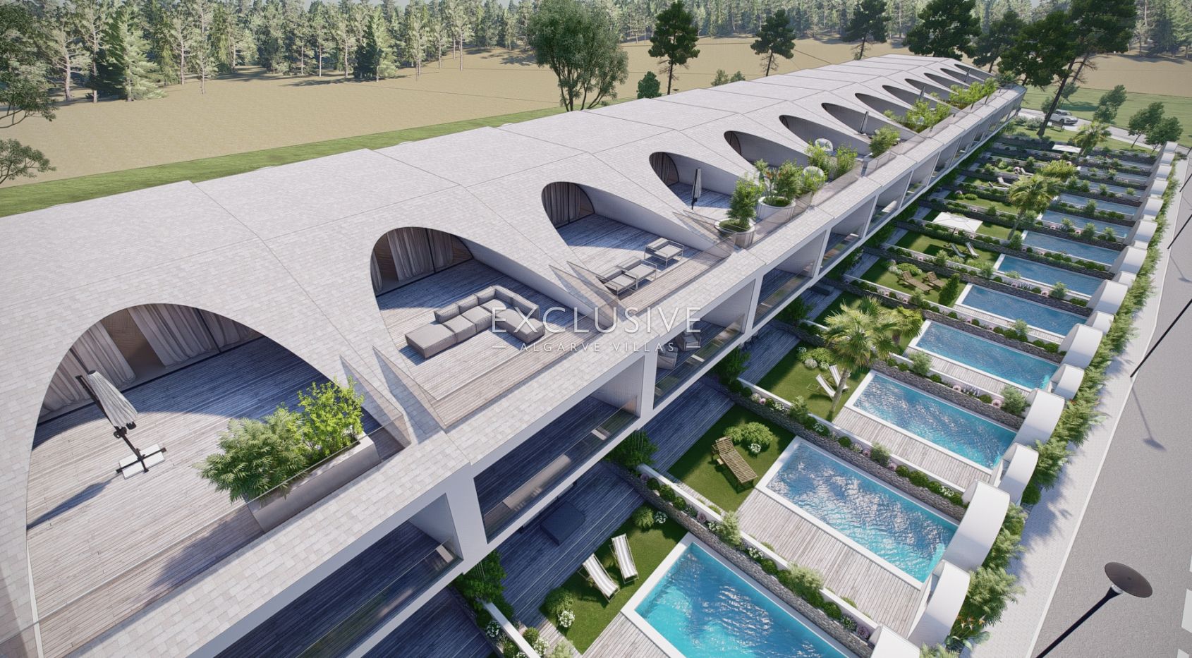Large plot for construction in a quiet area of Almancil, near golf resorts, Algarve
