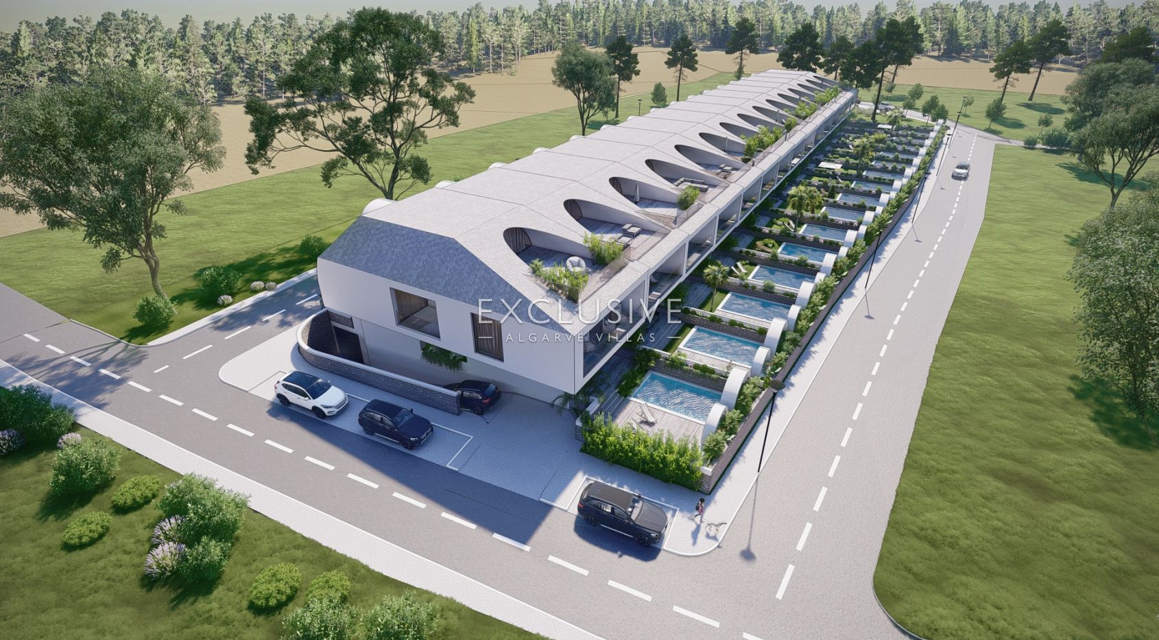 Large plot for construction in a quiet area of Almancil, near golf resorts, Algarve