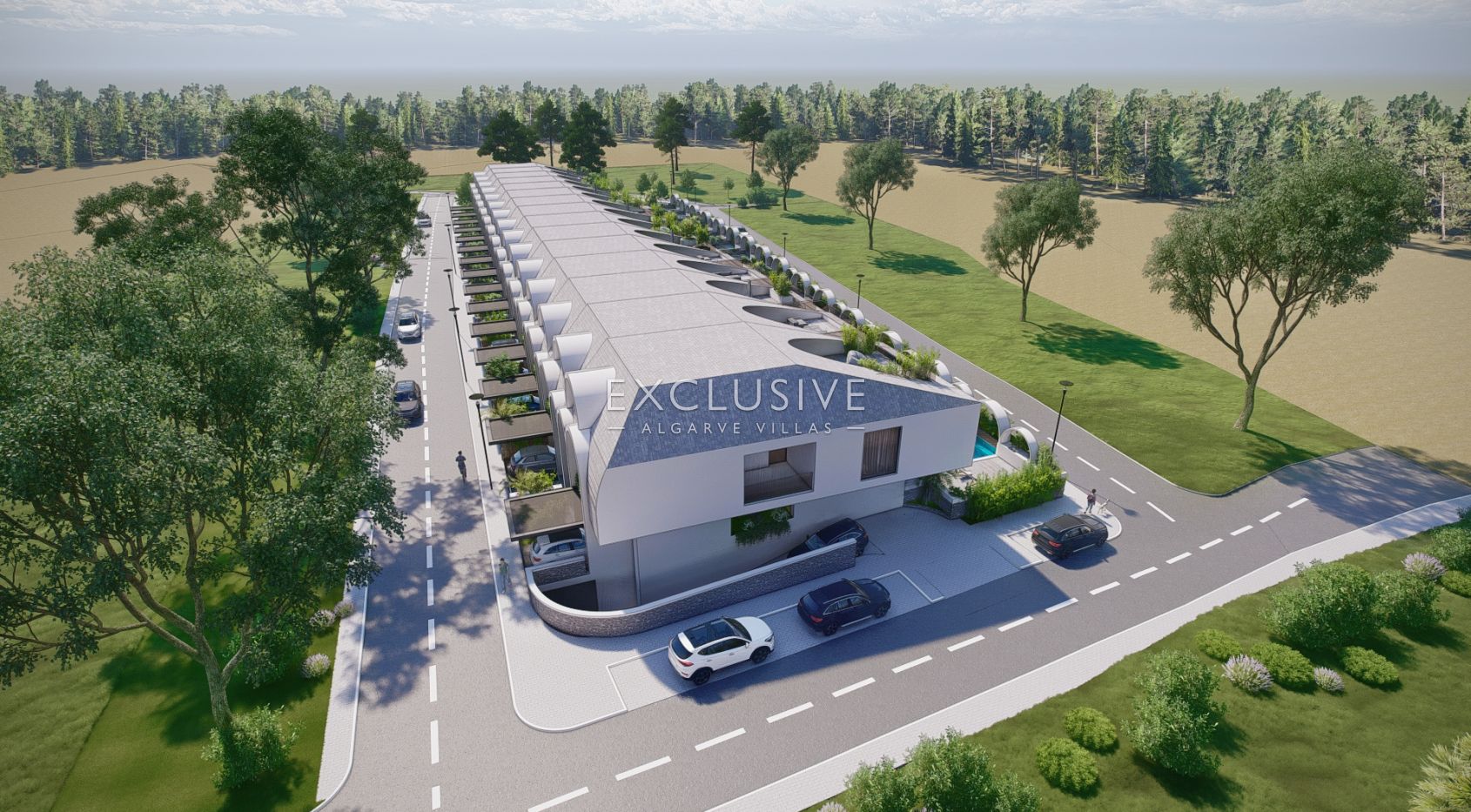 Large plot for construction in a quiet area of Almancil, near golf resorts, Algarve