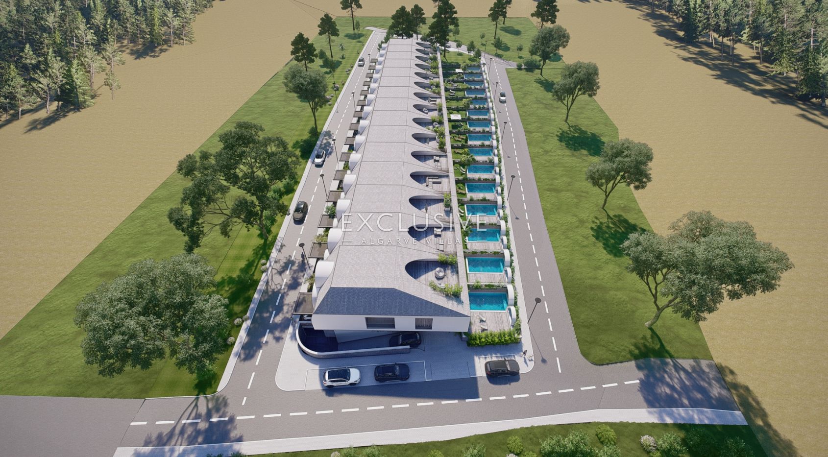 Large plot for construction in a quiet area of Almancil, near golf resorts, Algarve