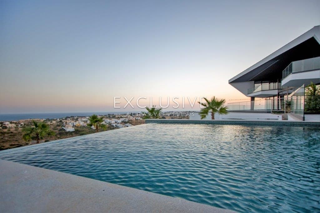Prachtige hedendaagse villa met panoramisch zeezicht,, Albufeira, Algarve
