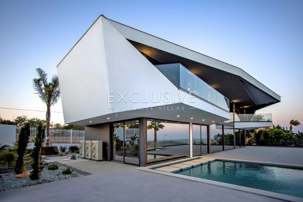 Superbe villa contemporaine avec vue panoramique sur la mer,, Albufeira, Algarve