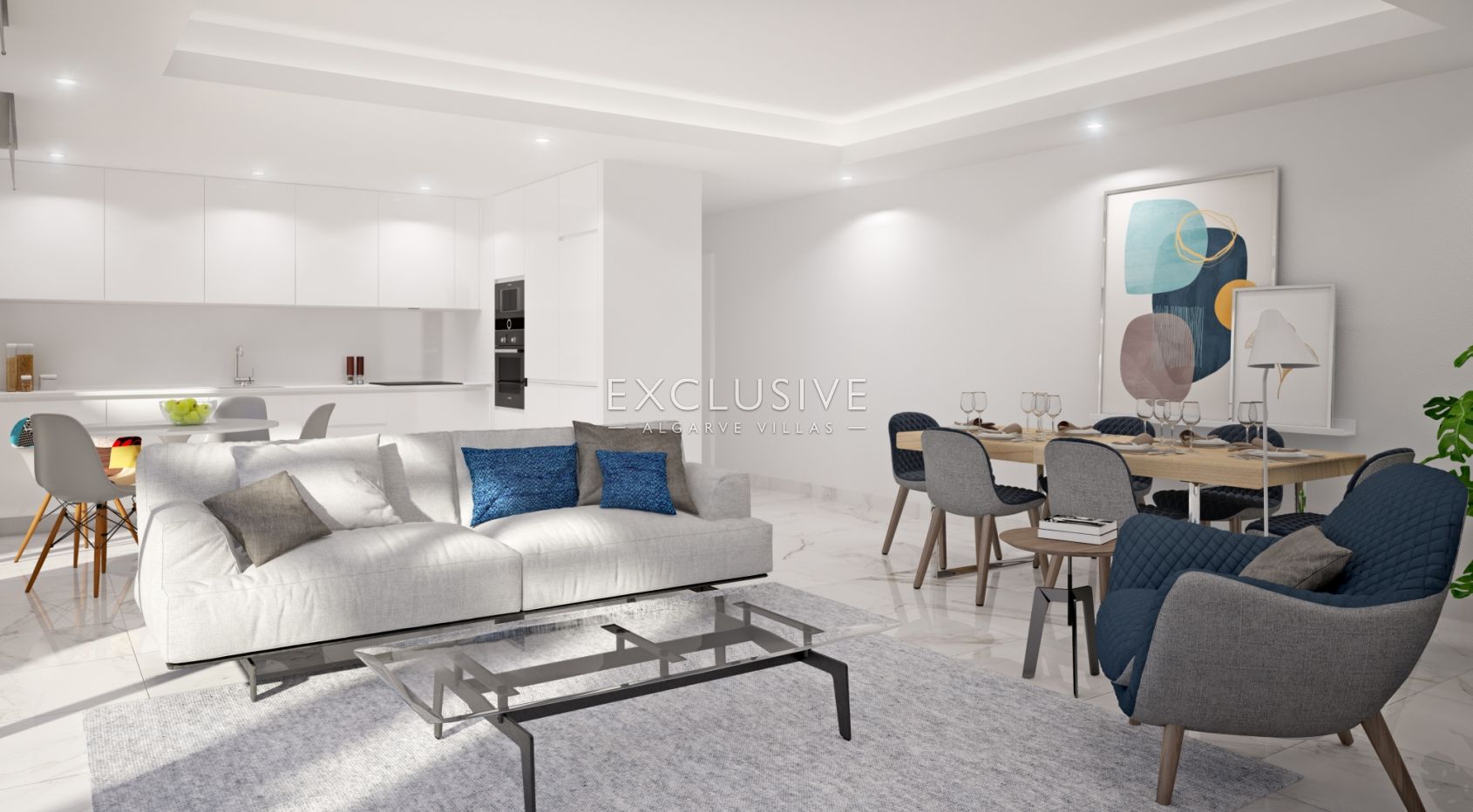 Moderne 3-Zimmer-Wohnung in Strandnähe in Lagos, Algarve