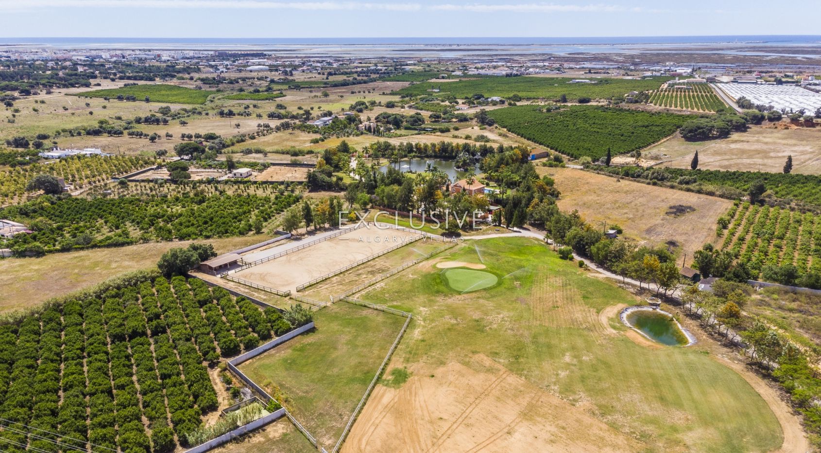 Luxury Equestrian Estate Horse Stables Arena Olhão East Algarve