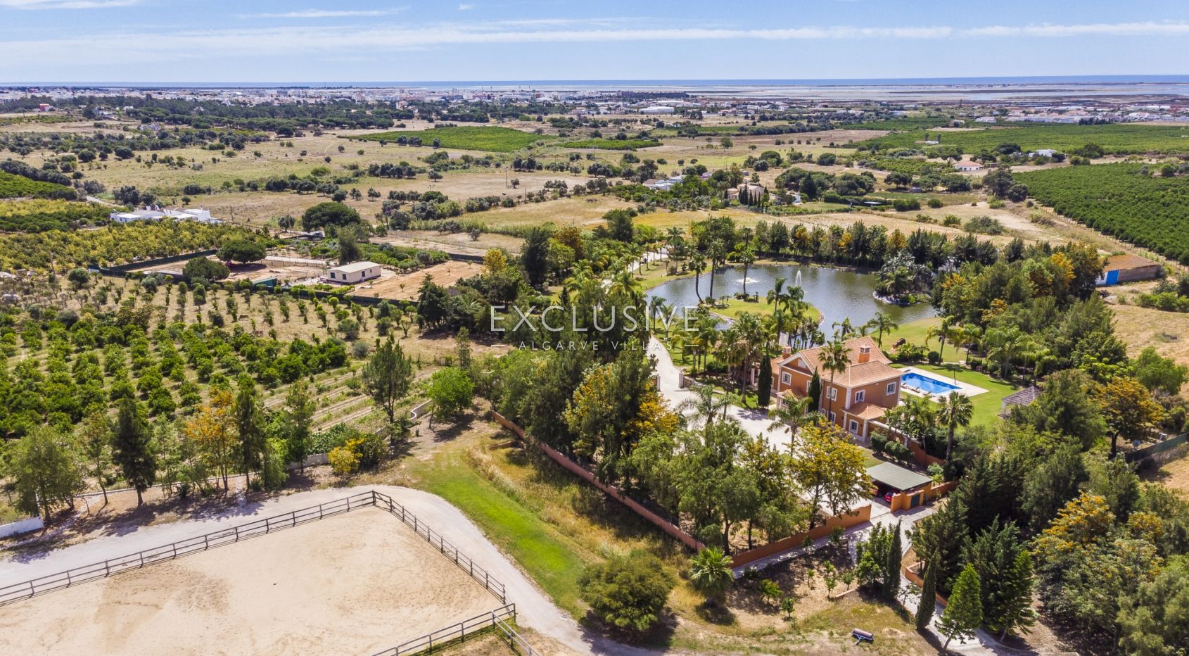 Luxury Equestrian Estate Horse Stables Arena Olhão East Algarve