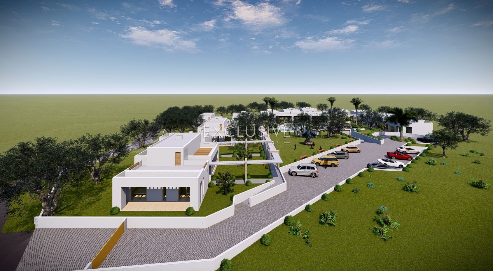 Investment - Plot for development of 18 properties, in Carvoeiro, Algarve