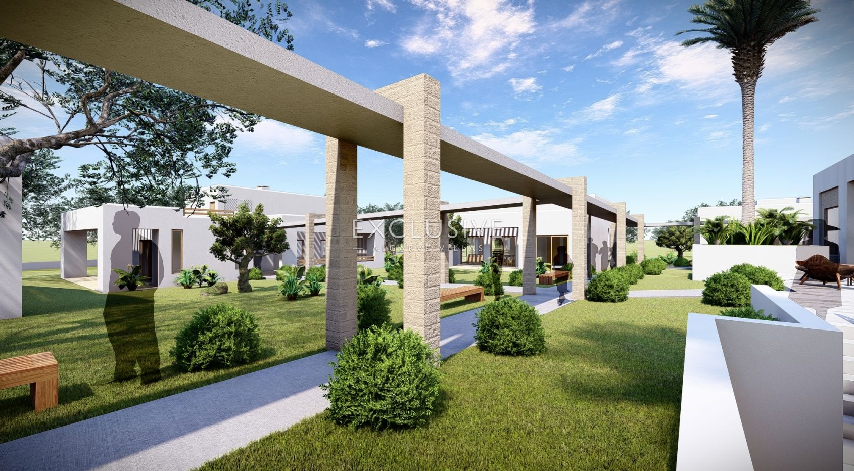 Investment - Plot for development of 18 properties, in Carvoeiro, Algarve