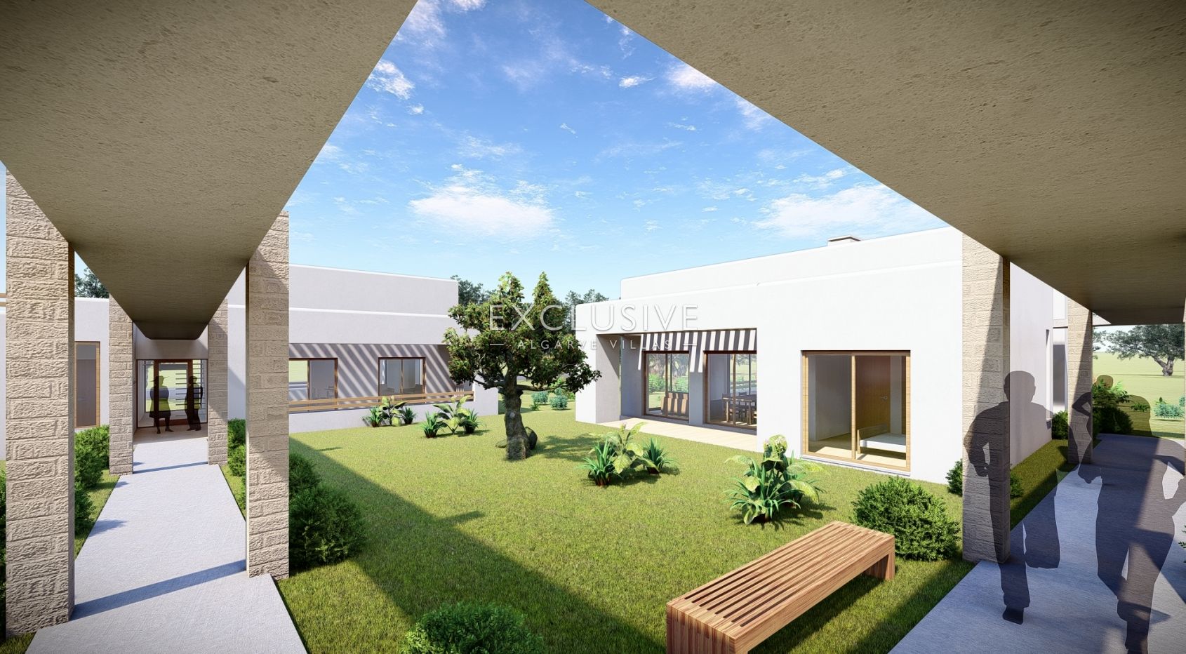 Investment - Plot for development of 18 properties, in Carvoeiro, Algarve