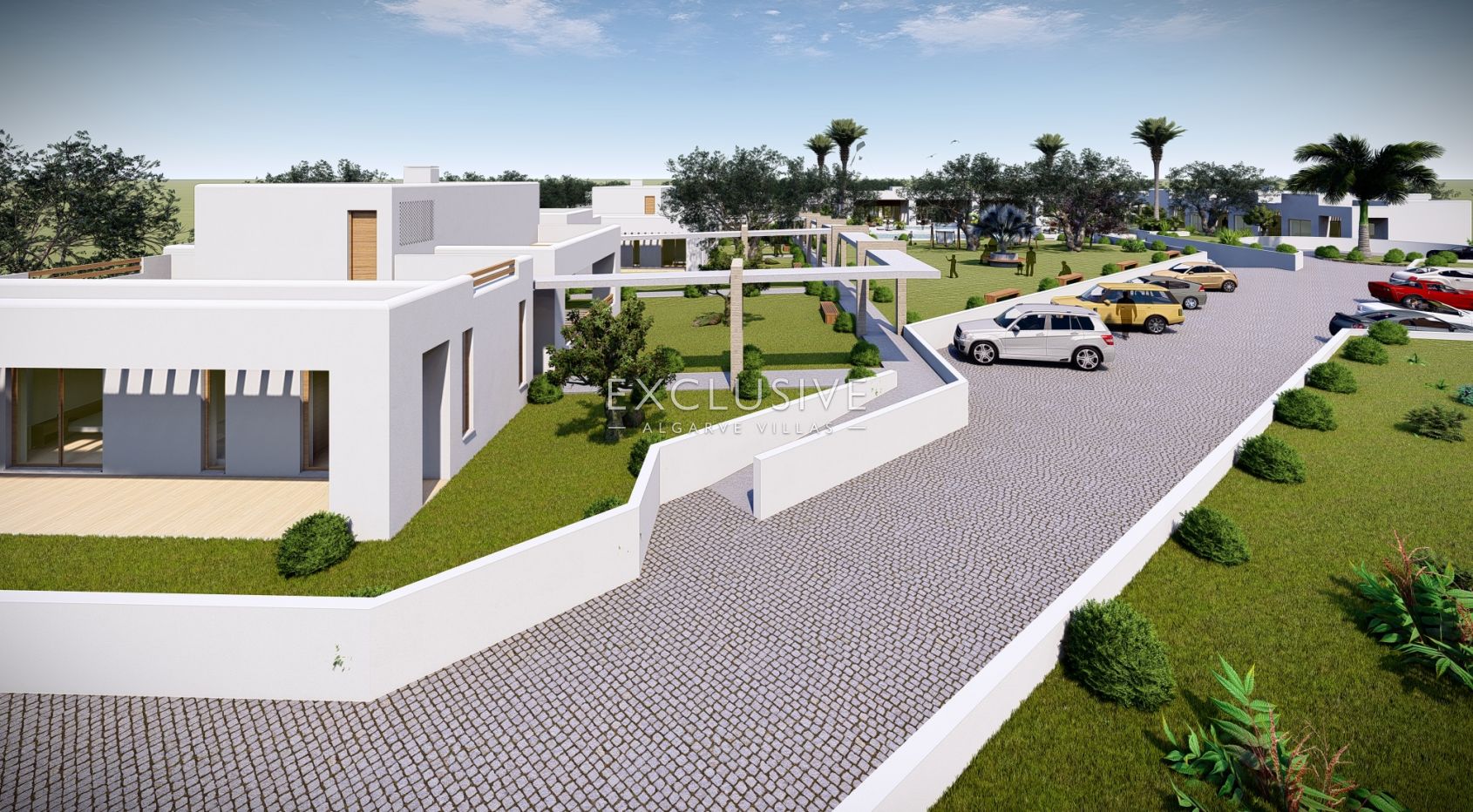 Investment - Plot for development of 18 properties, in Carvoeiro, Algarve