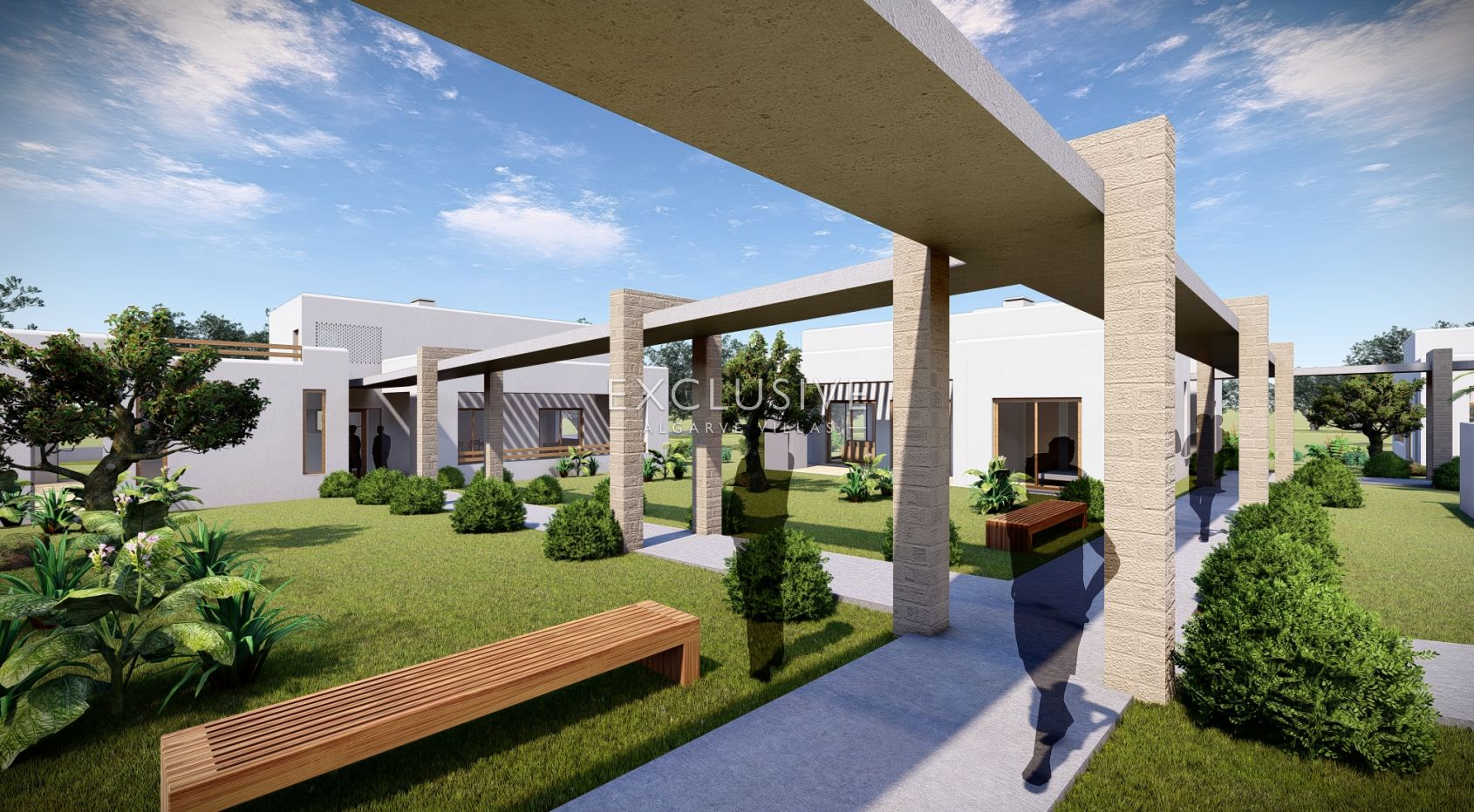 Investment - Plot for development of 18 properties, in Carvoeiro, Algarve
