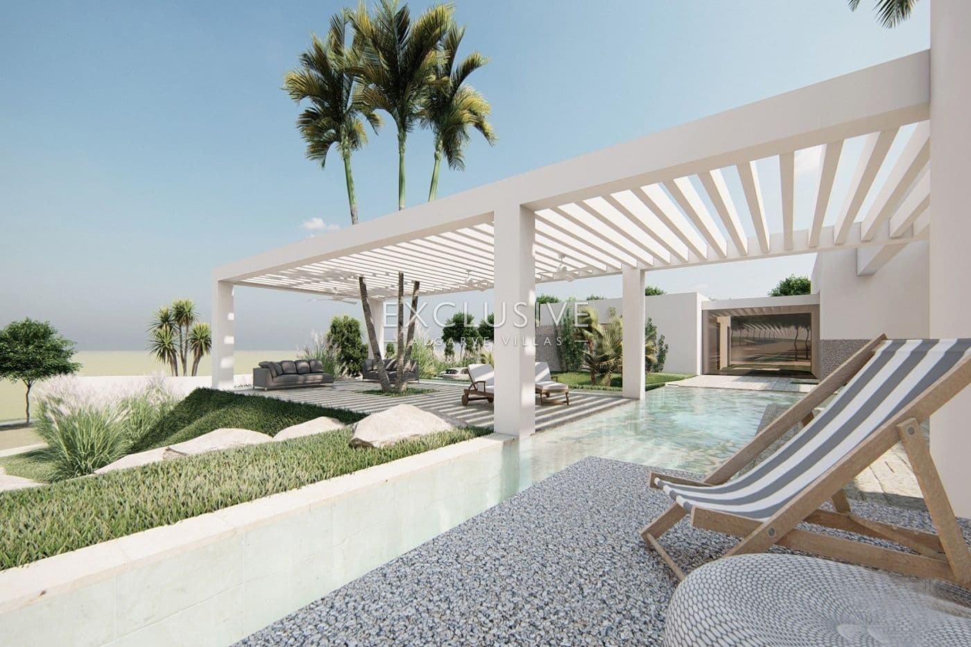 4 ha of Land near Vale do Lobo with project for a large home with swimming pool, Algarve