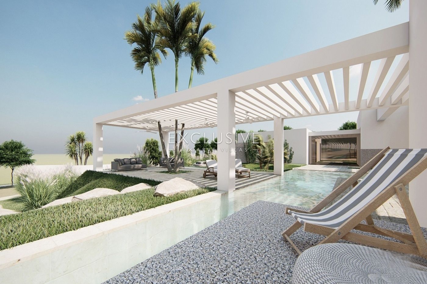 4 ha oder Land in der Nähe von Vale do Lobo mit Projekt für ein großes Haus mit Swimmingpool, zu ver