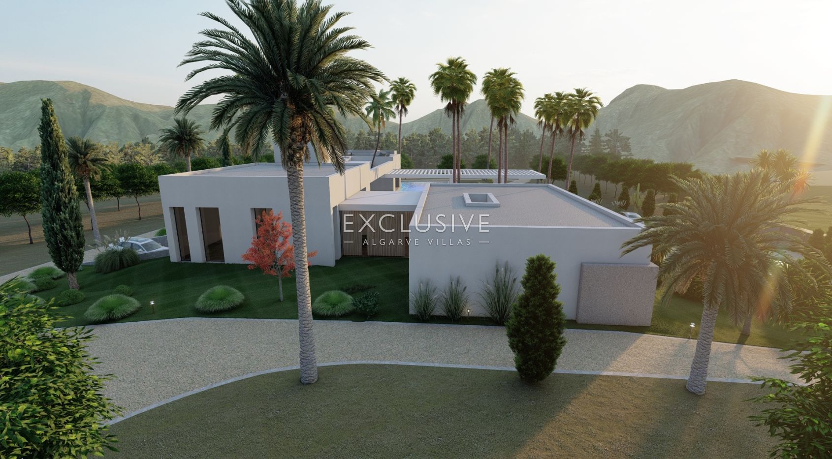 4 ha oder Land in der Nähe von Vale do Lobo mit Projekt für ein großes Haus mit Swimmingpool, zu ver