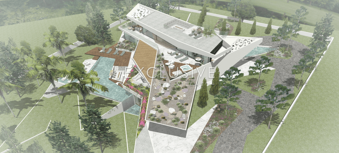 Luxuosa moradia contemporânea, com piscina em resort de golfe, Vilamoura, Algarve