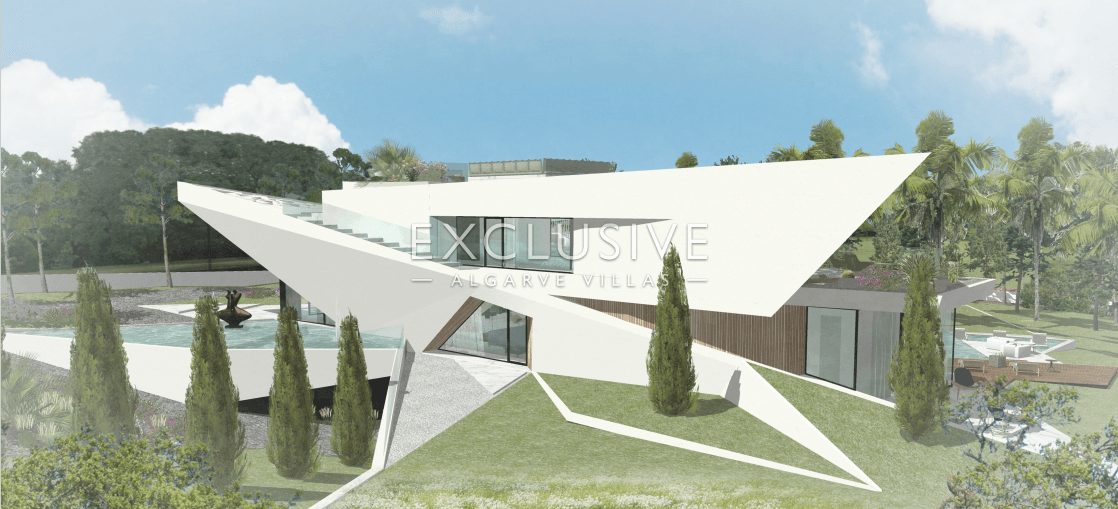 Luxuosa moradia contemporânea, com piscina em resort de golfe, Vilamoura, Algarve