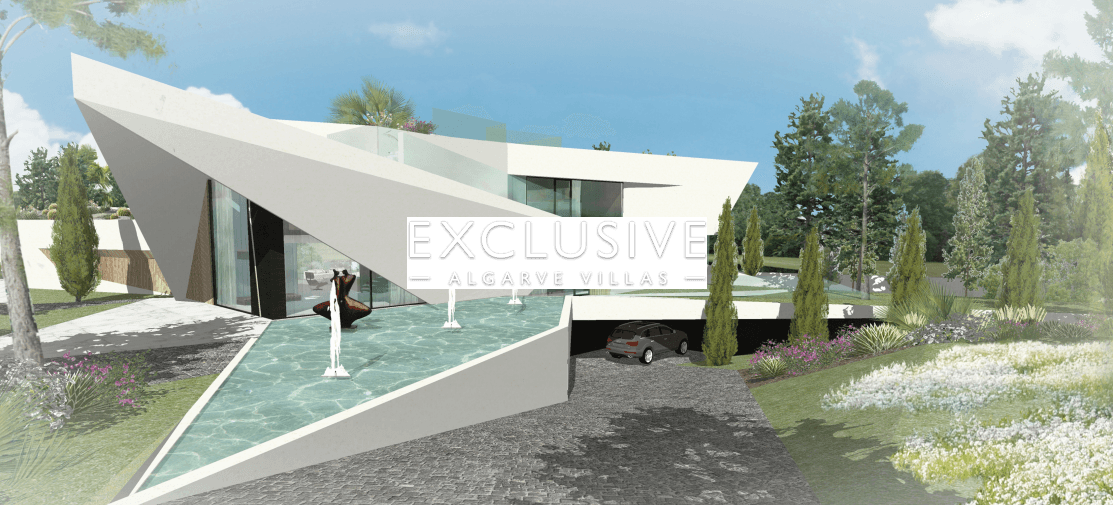 Luxuosa moradia contemporânea, com piscina em resort de golfe, Vilamoura, Algarve
