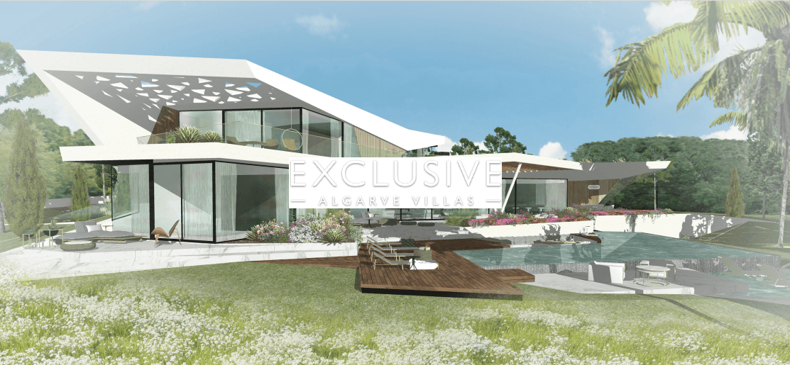 Luxuosa moradia contemporânea, com piscina em resort de golfe, Vilamoura, Algarve