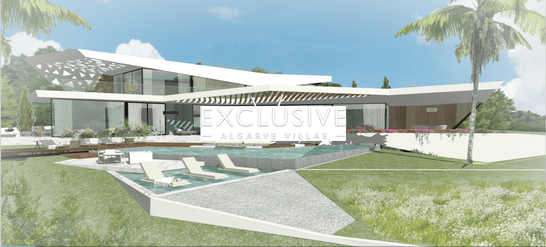 Luxuosa moradia contemporânea, com piscina em resort de golfe, Vilamoura, Algarve