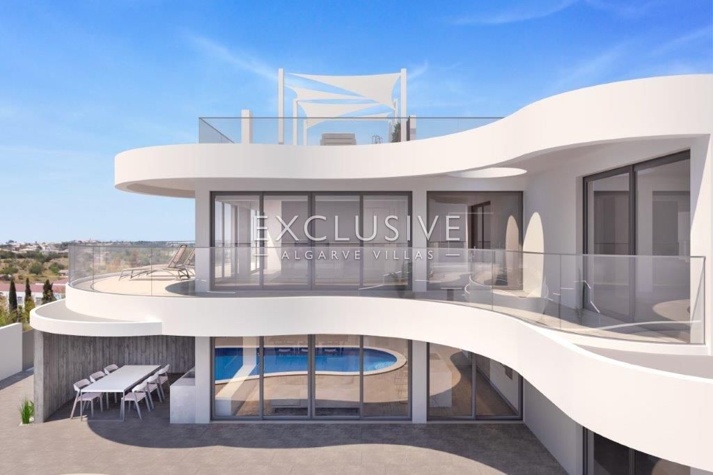 Gloednieuwe, moderne villa in Lagos, vlakbij het strand van Porto de Mós, Algarve