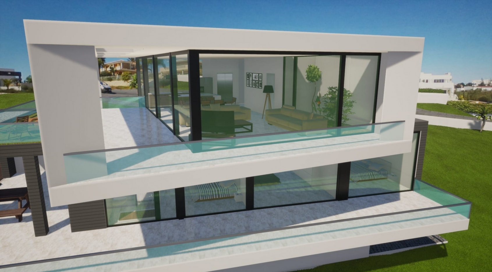 3+1 Brand New Modern Villa walking distance to the beach, in Lagos