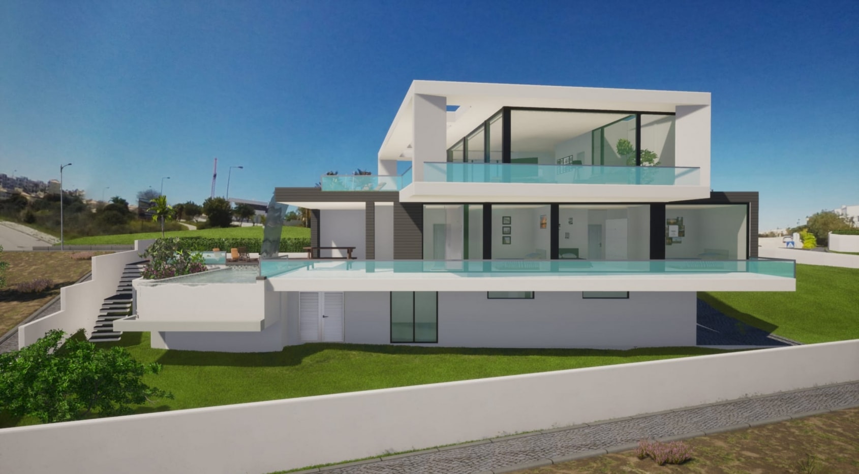 3+1 Brand New Modern Villa walking distance to the beach, in Lagos