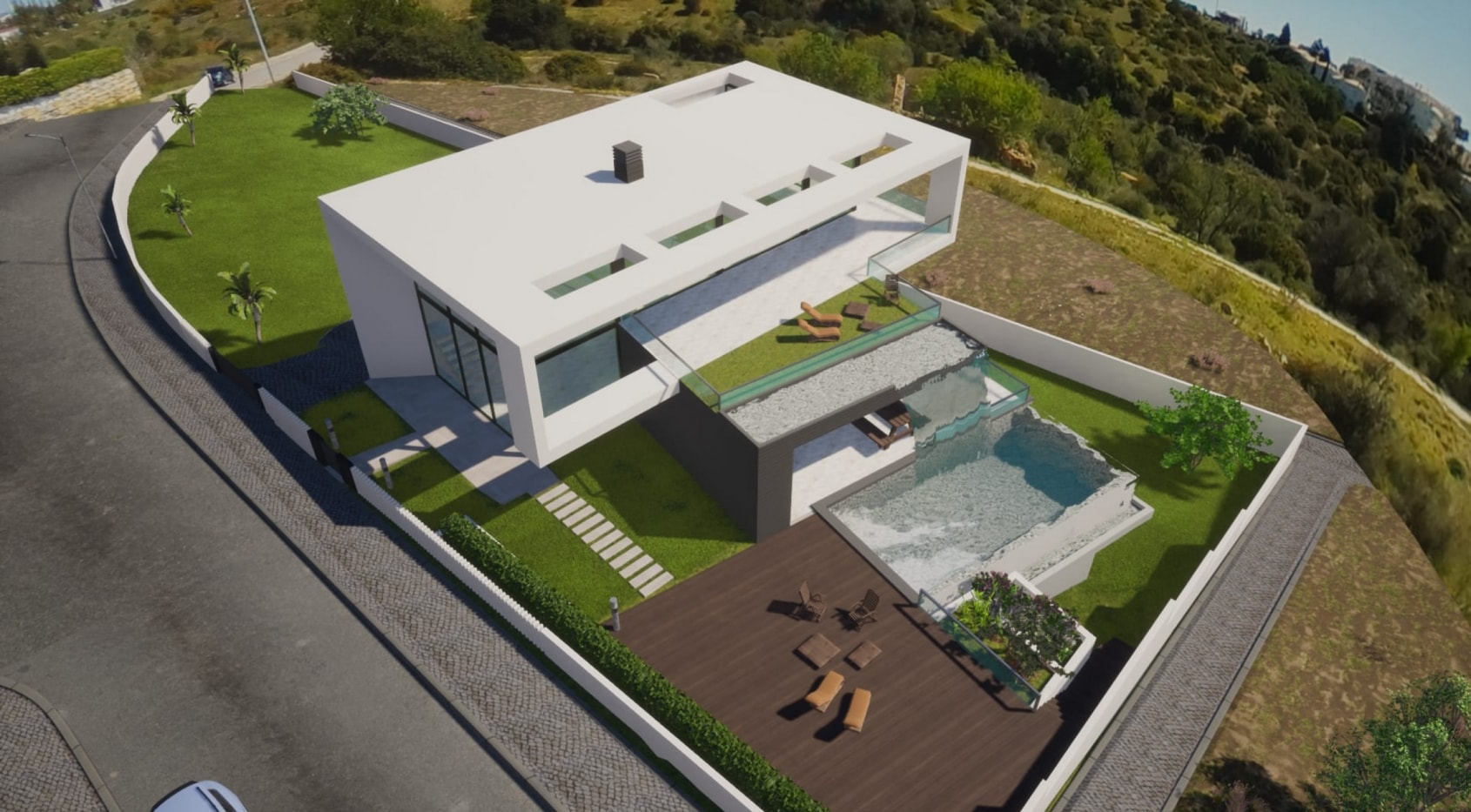 3+1 Brand New Modern Villa walking distance to the beach, in Lagos