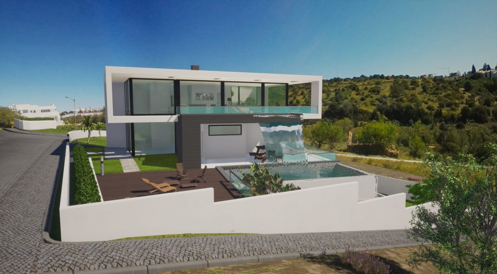 3+1 Brand New Modern Villa walking distance to the beach, in Lagos