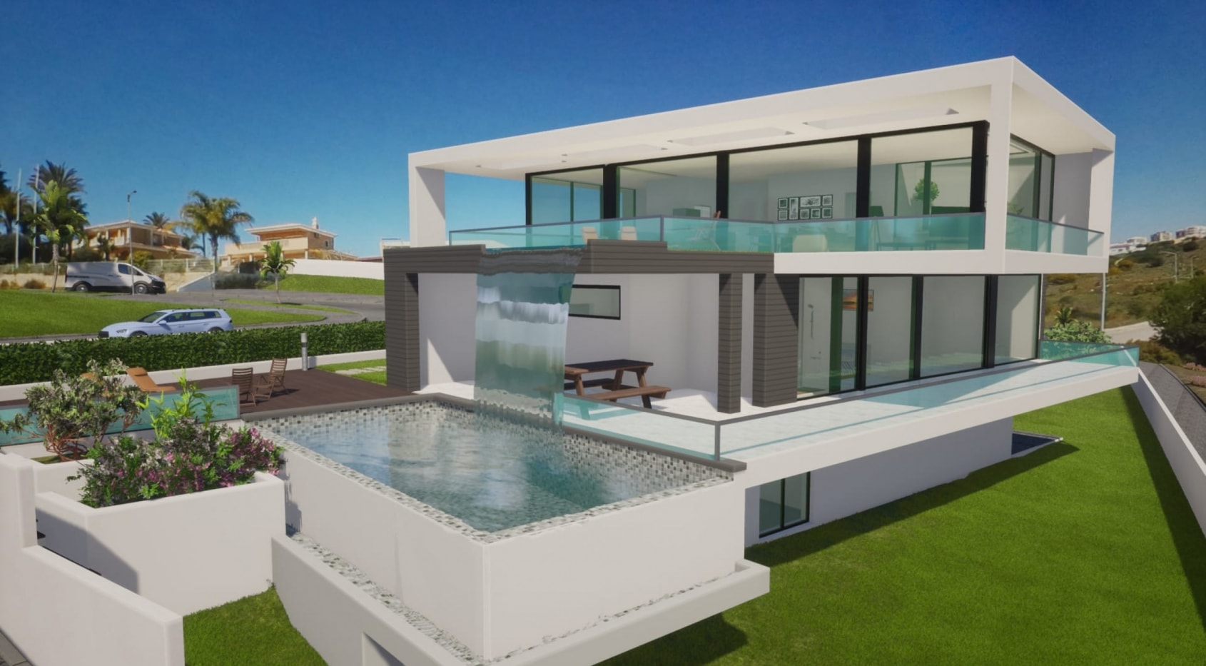 3+1 Brand New Modern Villa walking distance to the beach, in Lagos
