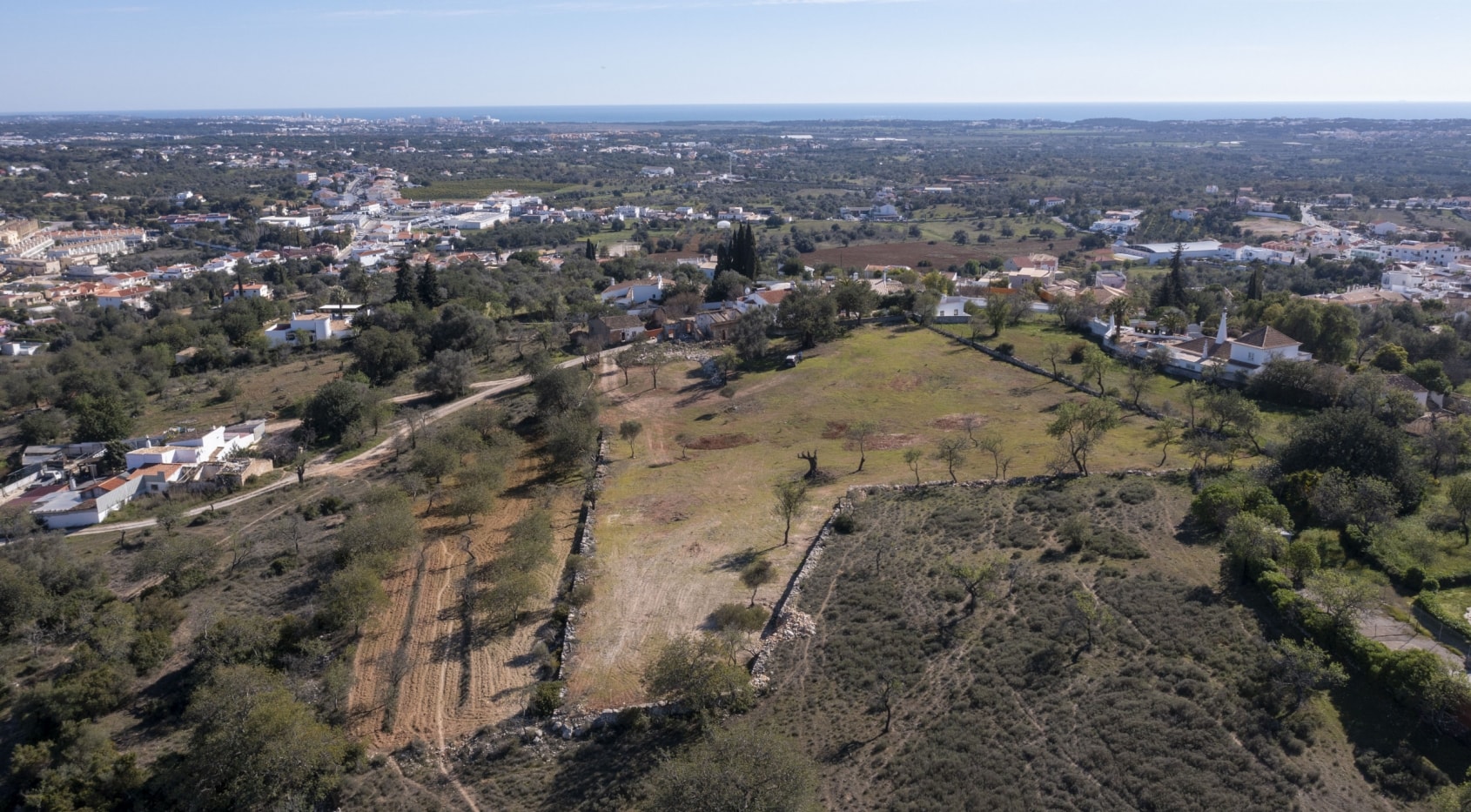 Large plot for construction with project approved, Boliqueime, Algarve