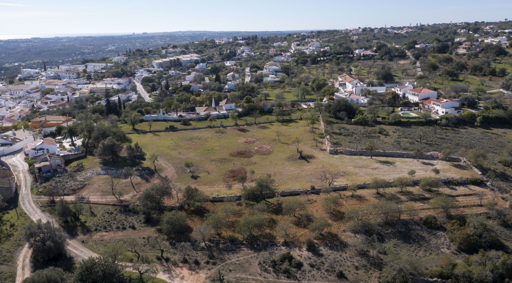 Large plot for construction with project approved, Boliqueime, Algarve
