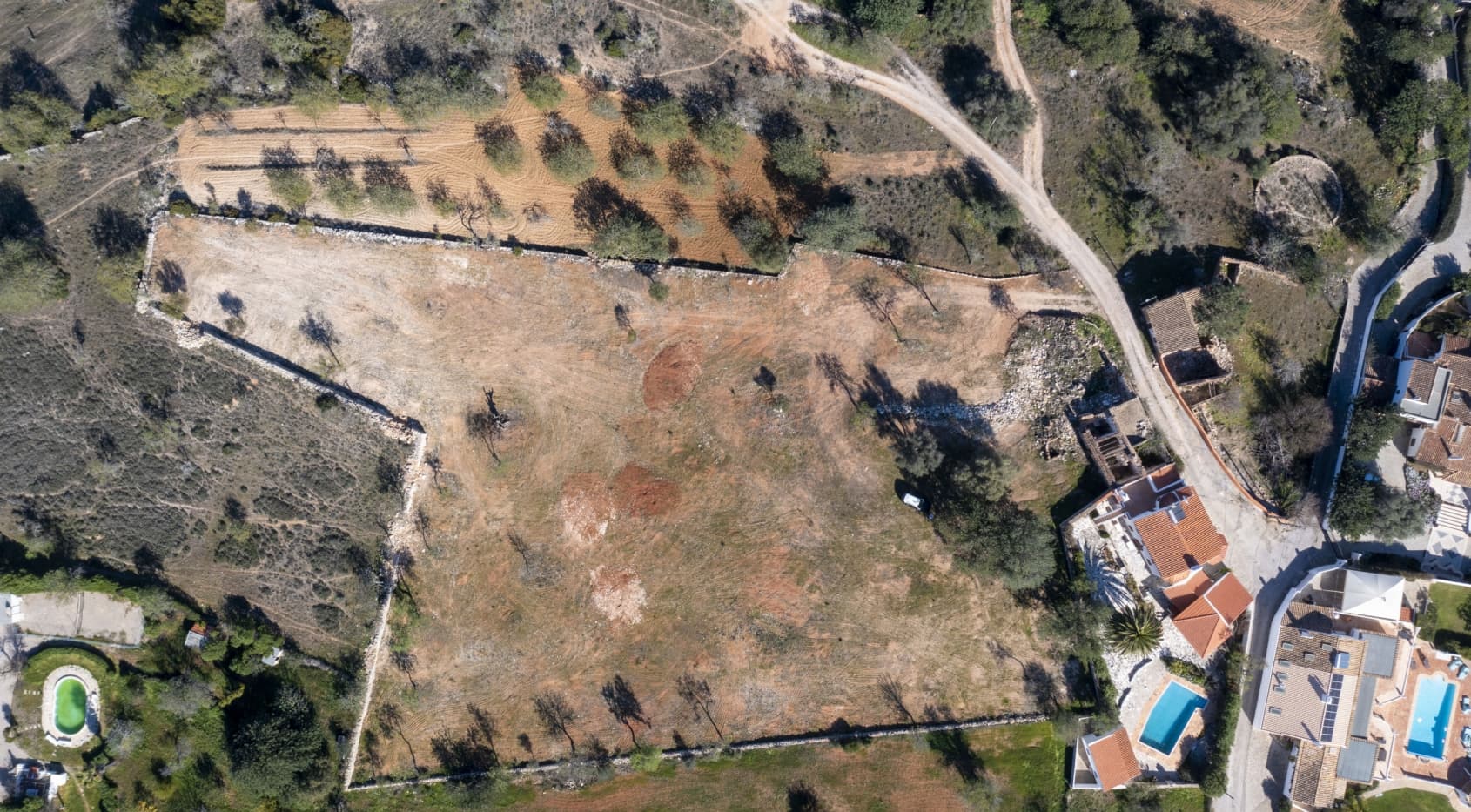 Large plot for construction with project approved, Boliqueime, Algarve
