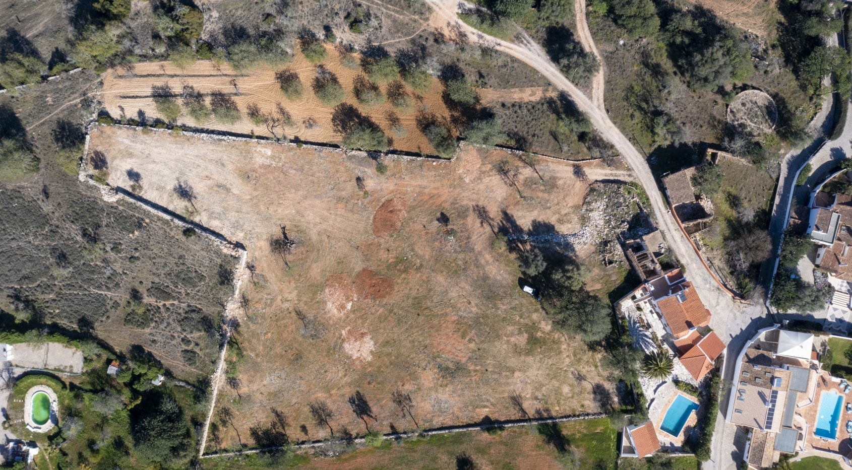 Large plot for construction with project approved, Boliqueime, Algarve