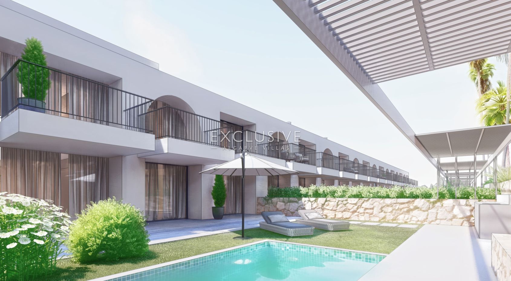 Large plot for construction with project approved, Boliqueime, Algarve
