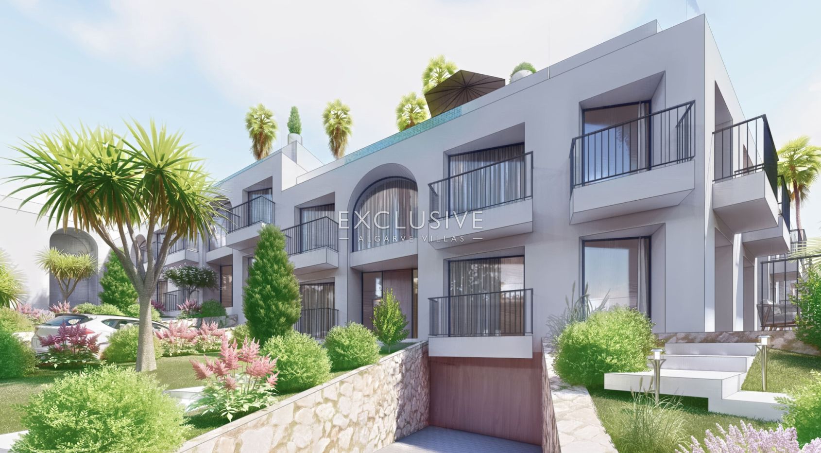 Large plot for construction with project approved, Boliqueime, Algarve