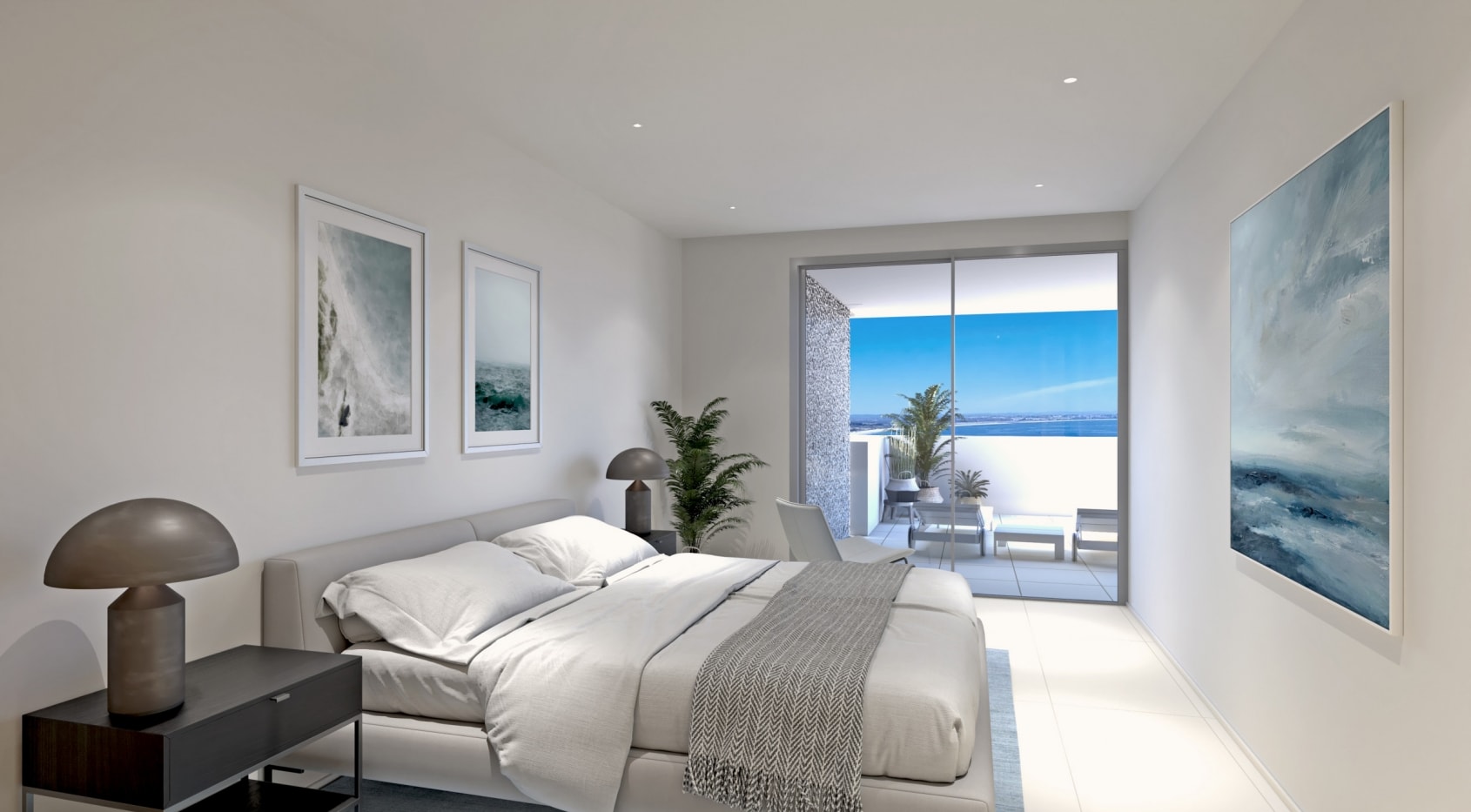Wohnung mit Meerblick in Lagos