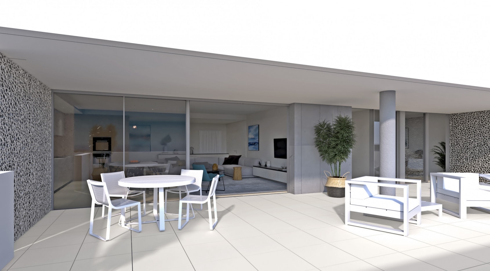 Wohnung mit Meerblick in Lagos