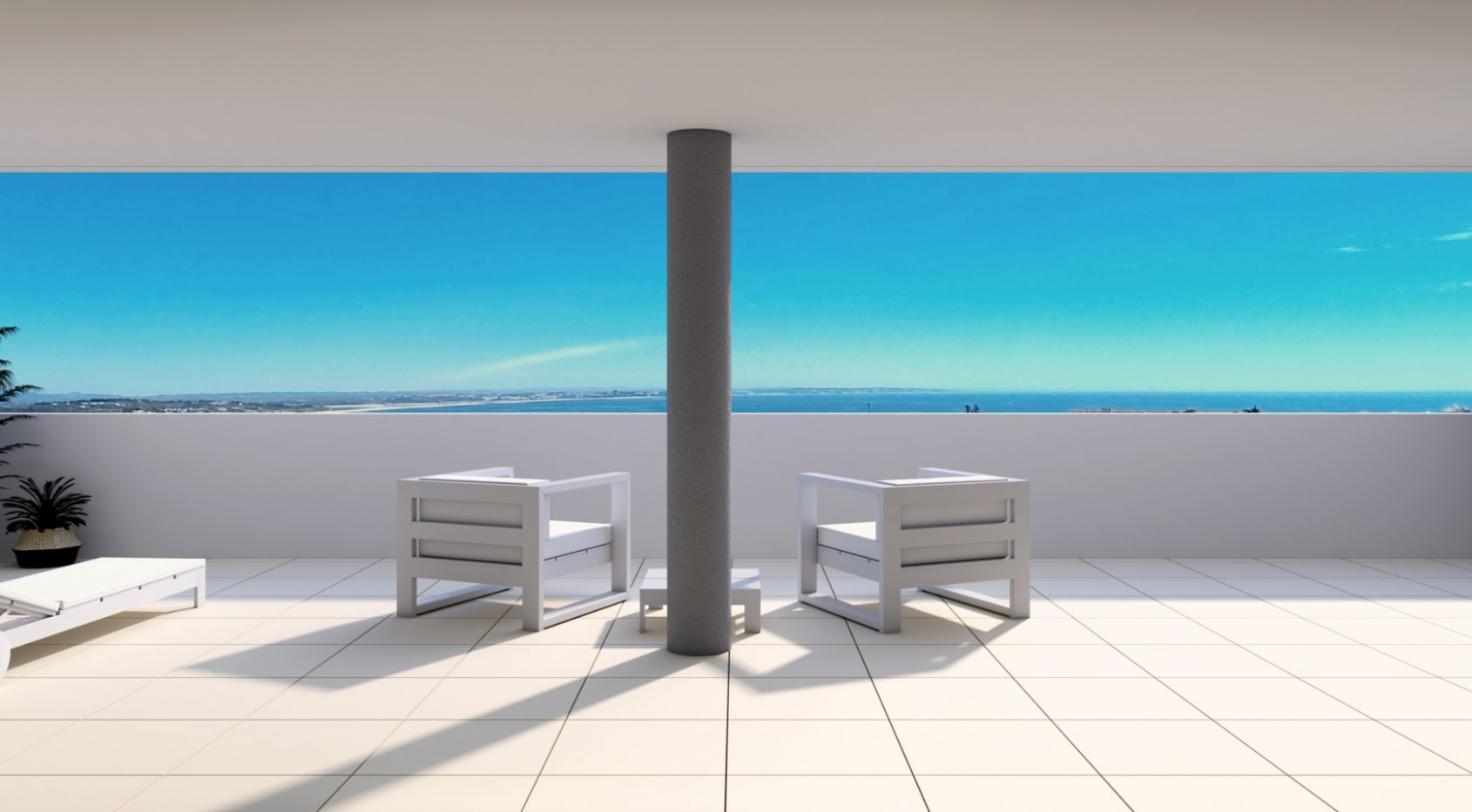 Wohnung mit Meerblick in Lagos