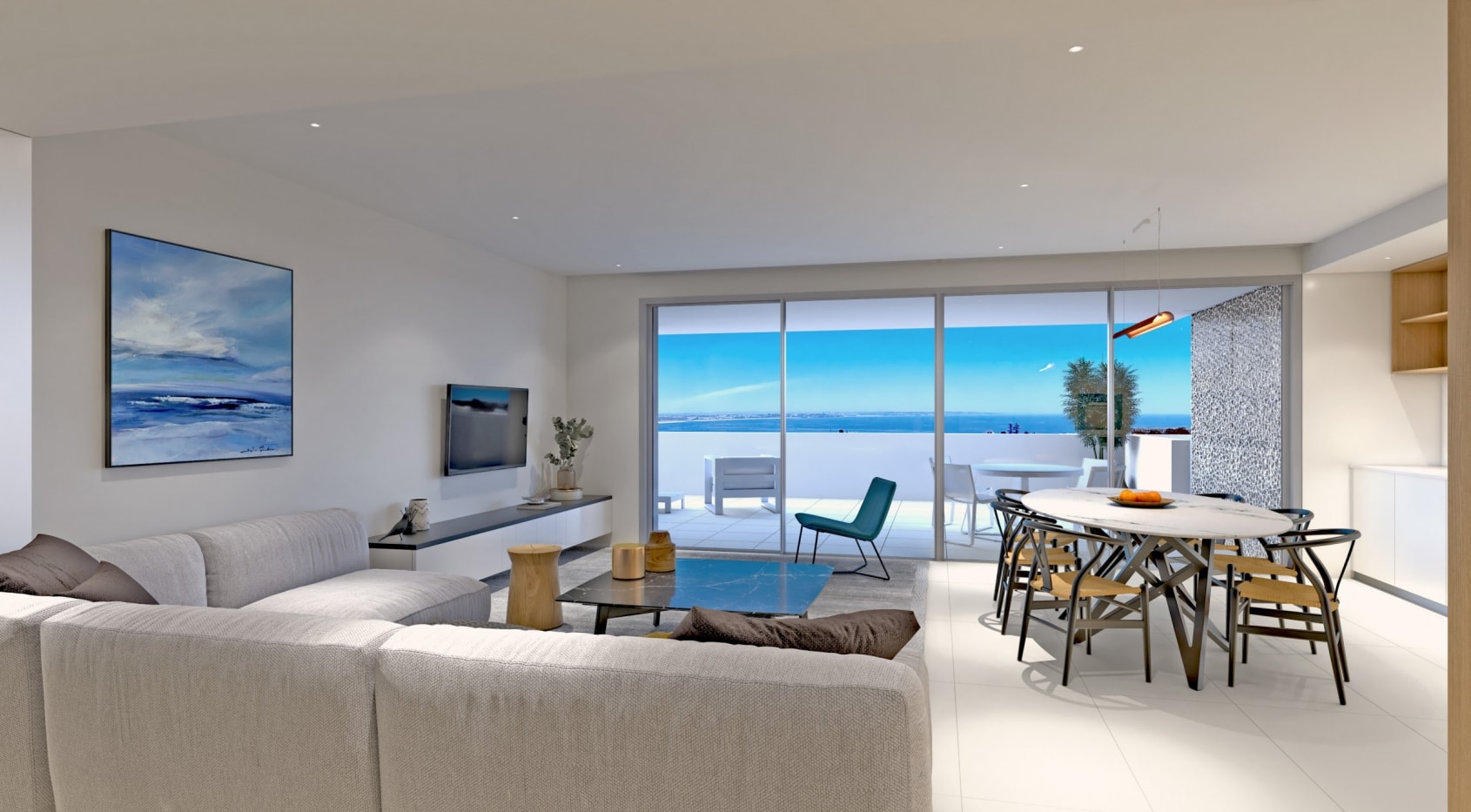 Wohnung mit Meerblick in Lagos