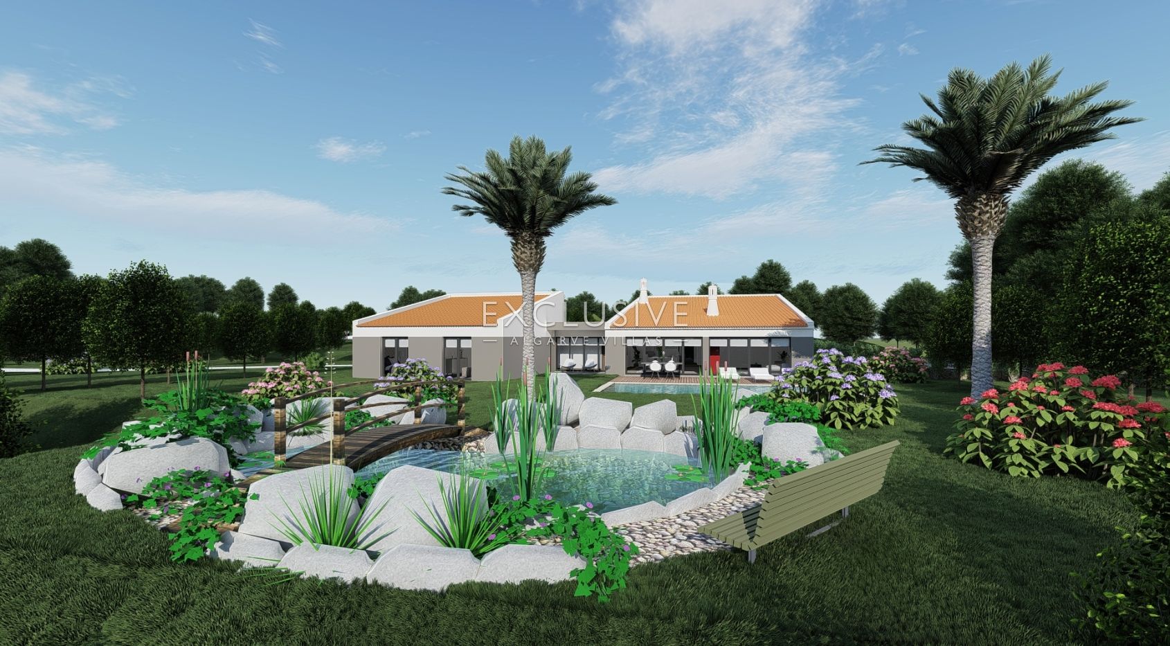 5 bedroom villa located in the outskirts of Alcantarilha, near Armacao Pera beach, Algarve