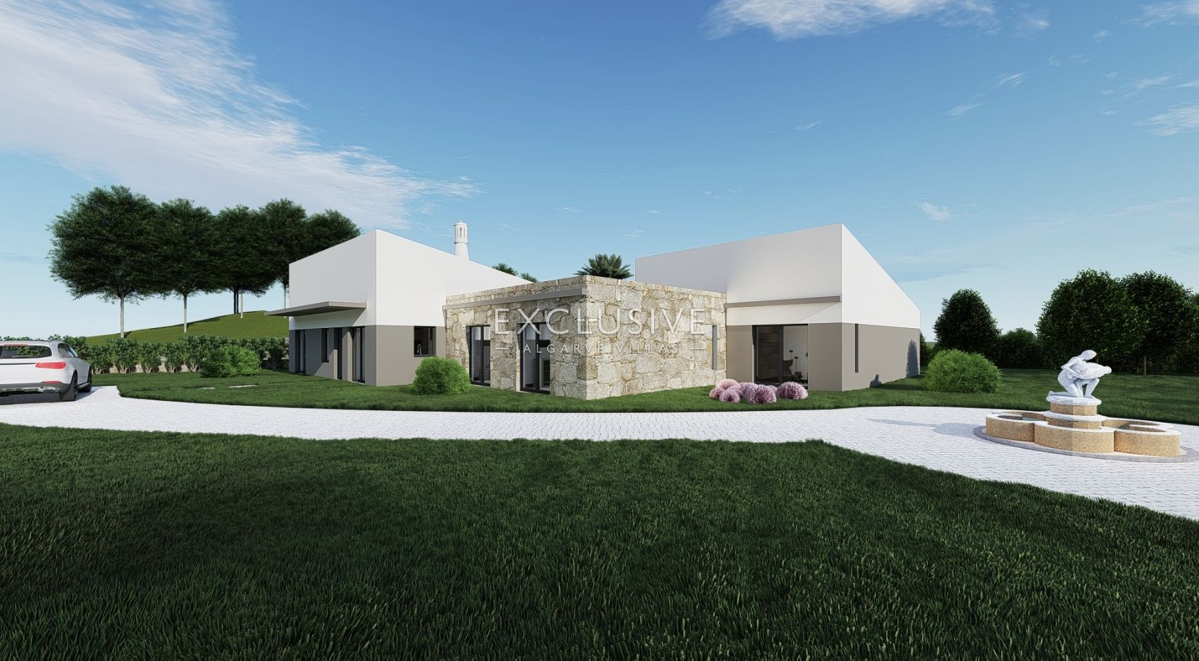 5 bedroom villa located in the outskirts of Alcantarilha, near Armacao Pera beach, Algarve