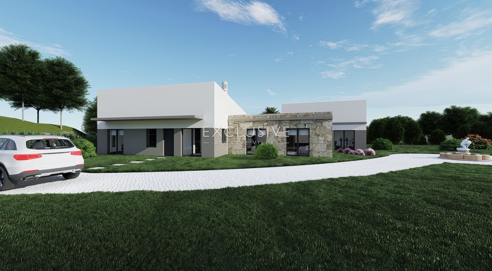 5 bedroom villa located in the outskirts of Alcantarilha, near Armacao Pera beach, Algarve