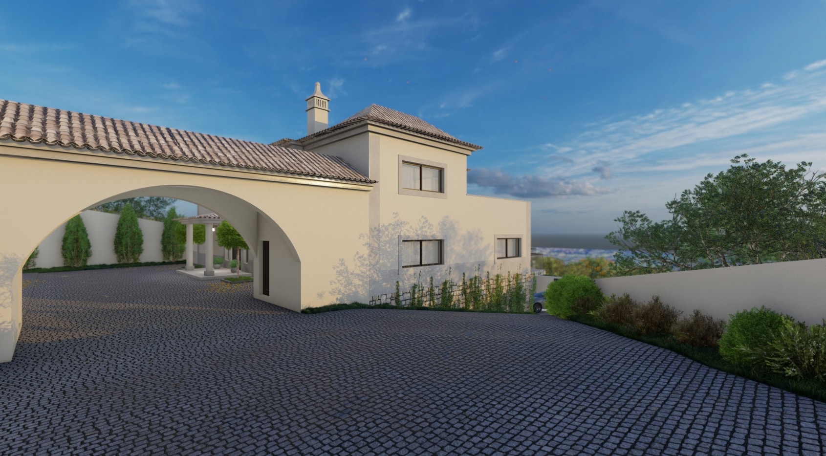 Amazing 6 bedrooms turn-key villa Santa Barbara Nexe, Algarve