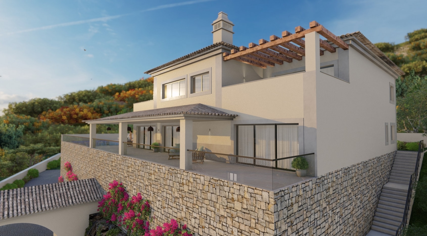 Amazing 6 bedrooms turn-key villa Santa Barbara Nexe, Algarve