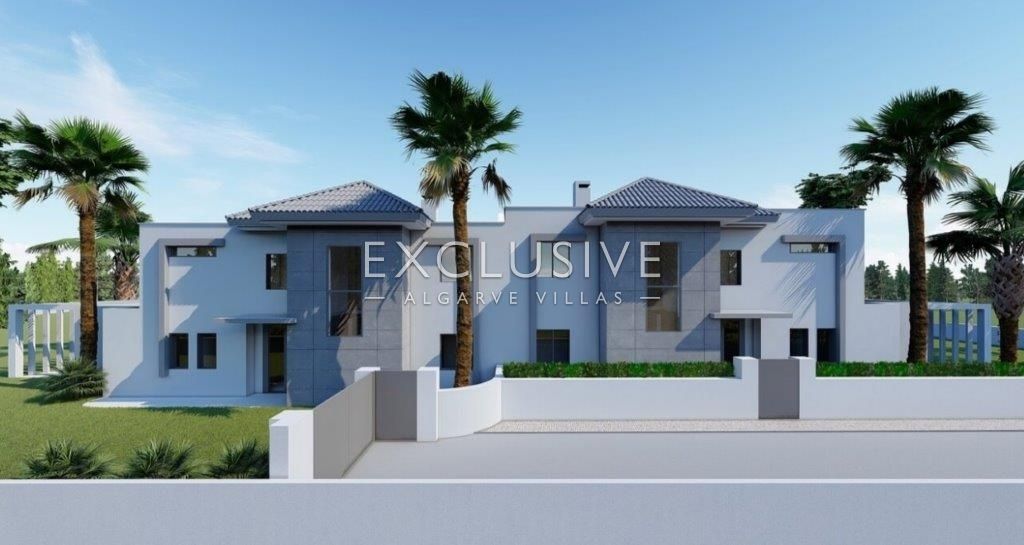 Opportunité d'avoir 2 nouvelles villas modernes clés en main Vale do Lobo