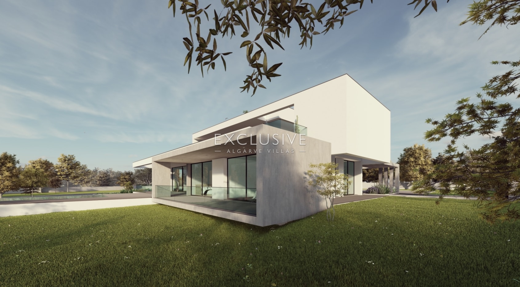 Mooi, uitzicht op zee, loopafstand van strand. Moderne villa in Carvoeiro, Algarve