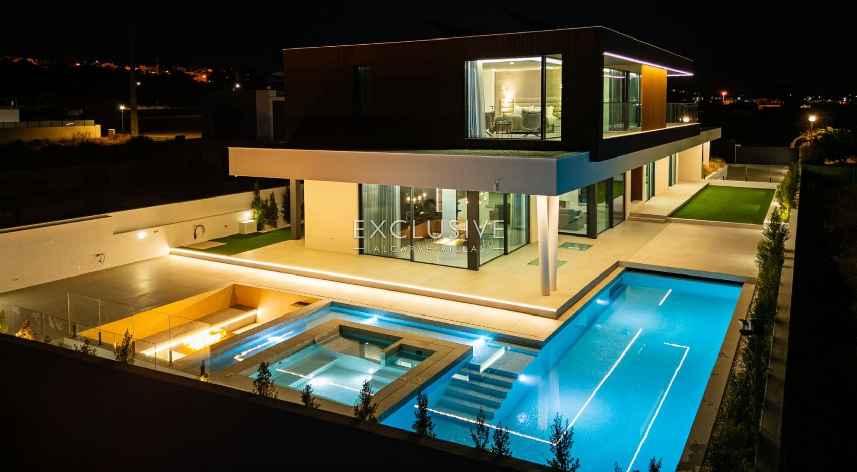 Moderne Villa bij Gale strand en Salgados Golf Algarve-1