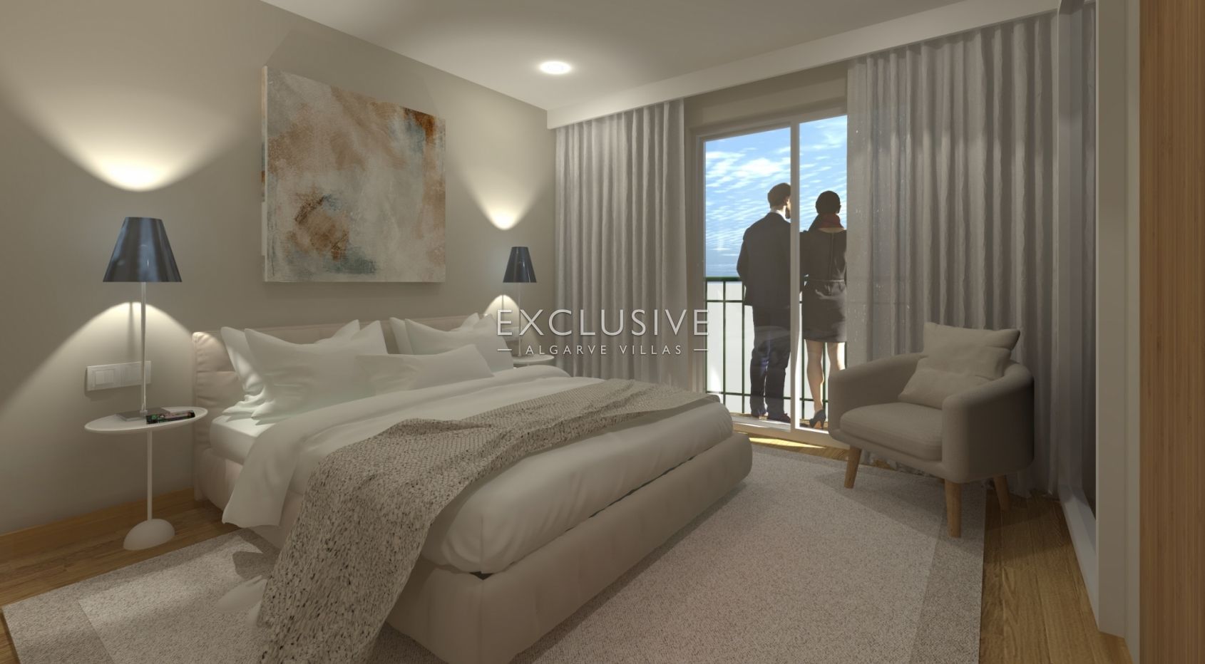 Modernes Apartment in Gehweite zum Stadtzentrum, in Lagos (Algarve)